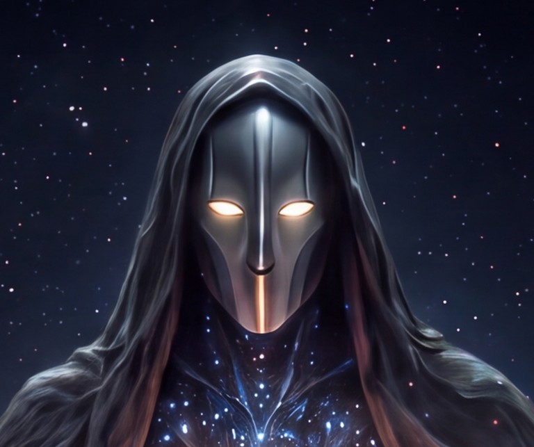 Detail of Nano Banana Pro 4K: the mask
