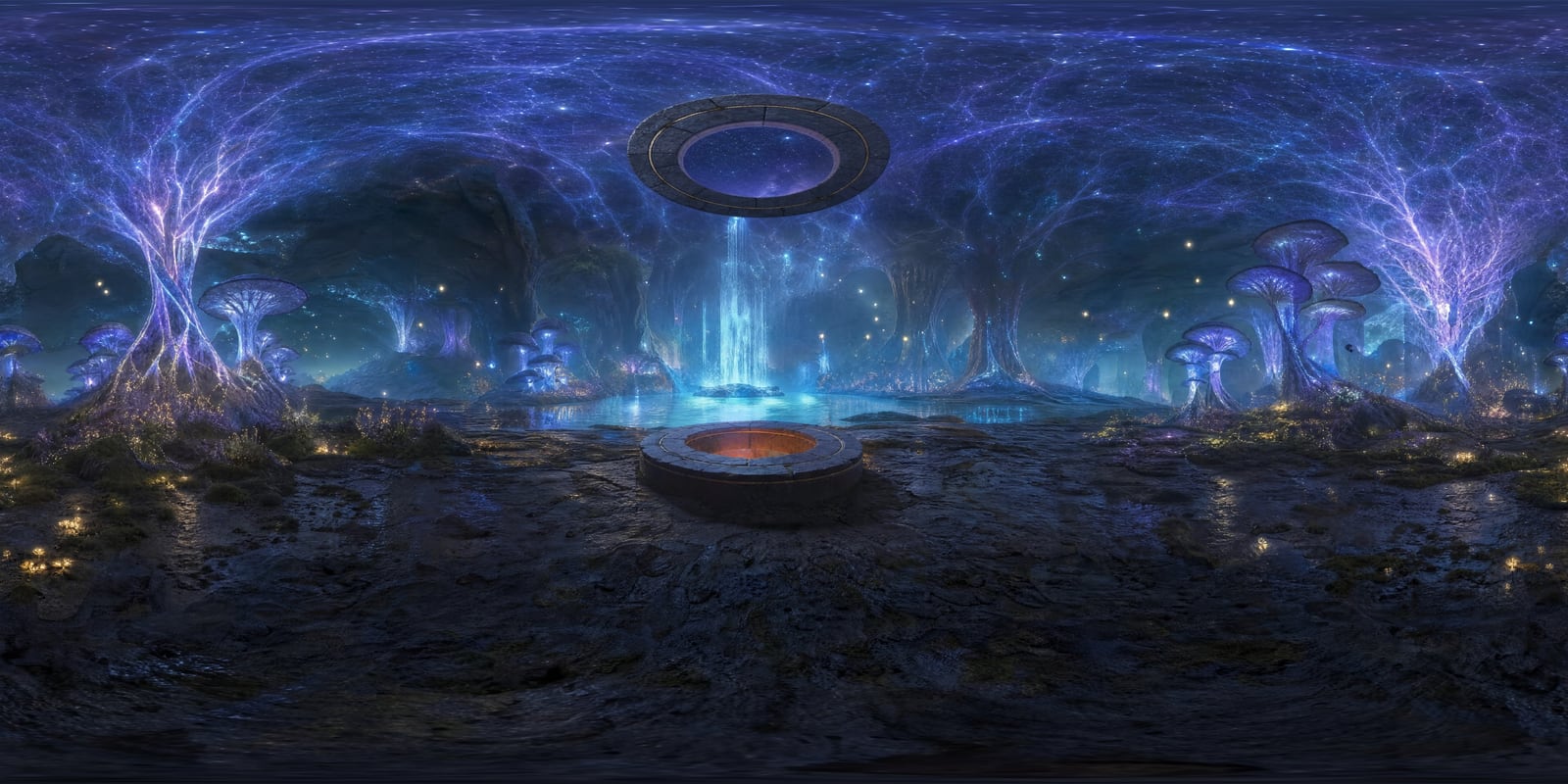 Support · the Living Light Cavern